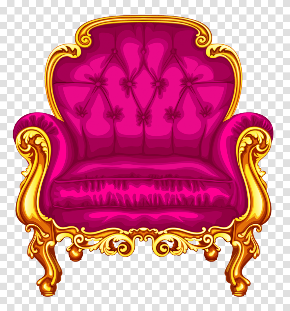 Furniture, Throne, Chair Transparent Png