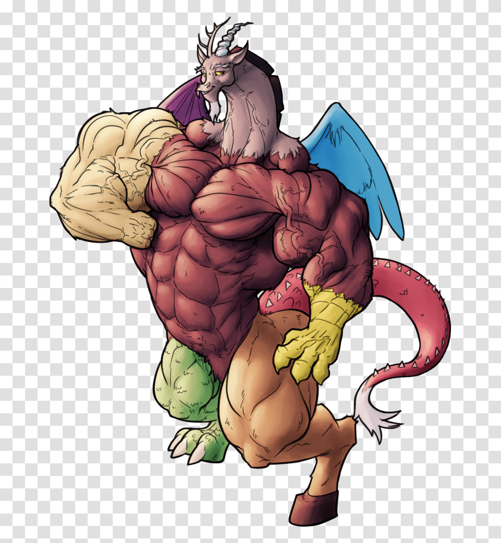 Furry Buff Colored Deltscord Discord Fetish Muscle Muscle Furry, Statue, Sculpture, Hand Transparent Png