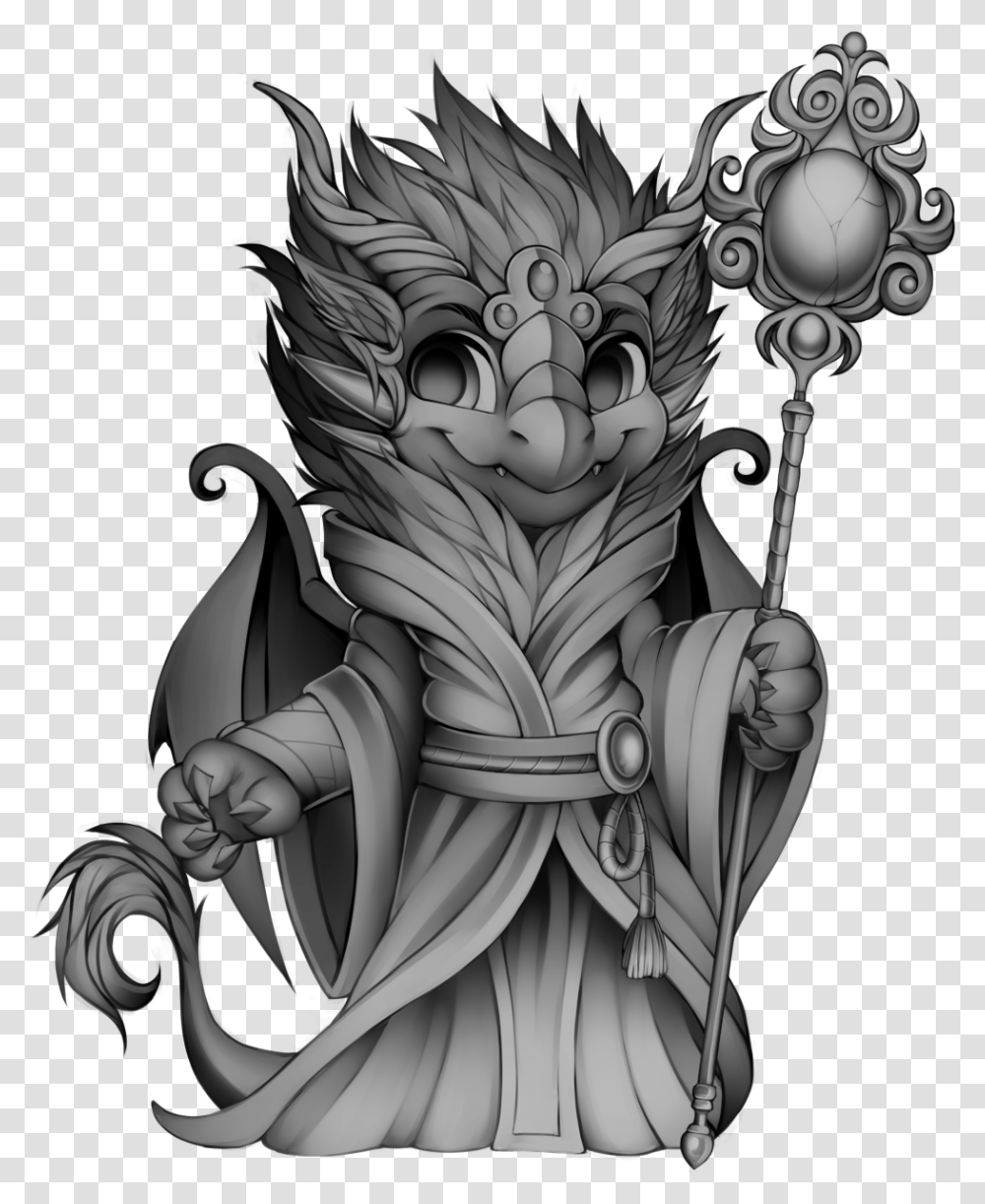 Furvilla Tigereye Peak Sorcerer Dragon By Fur Sorcerer With A White Dragon, Knight, Architecture, Building Transparent Png