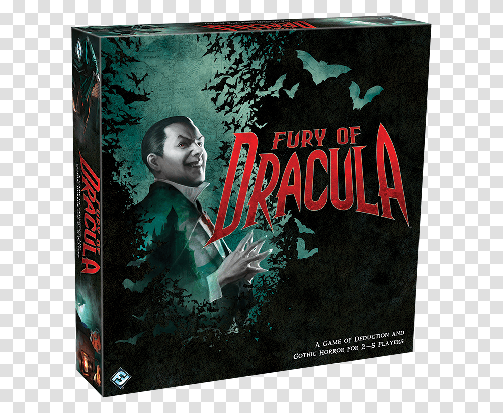 Fury Of Dracula Board Game, Person, Human, Poster, Advertisement Transparent Png