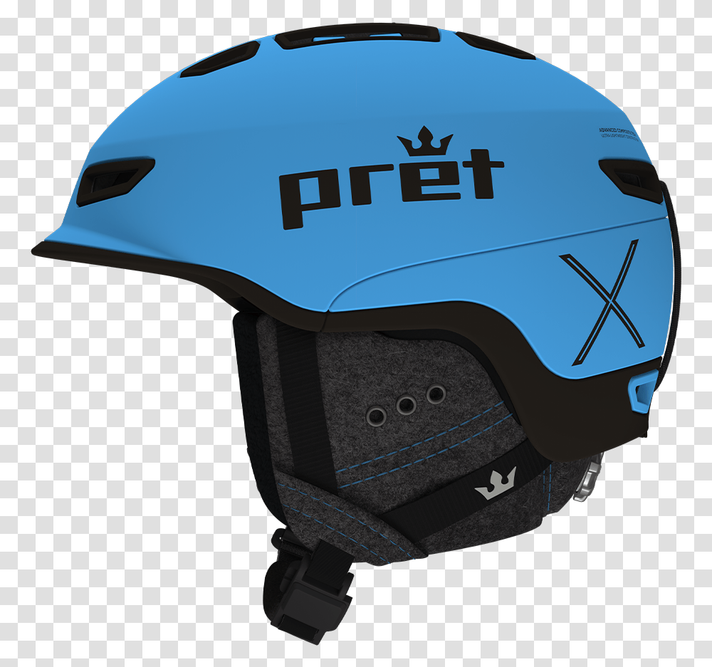 Fury X Mens Blue Ski Helmet, Clothing, Apparel, Crash Helmet, Hardhat Transparent Png