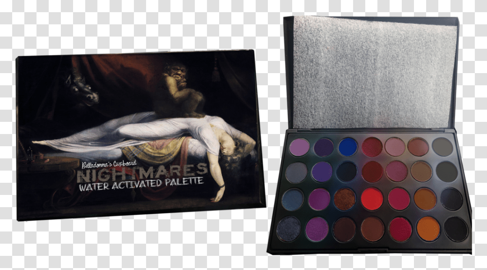 Fuseli Painting House Of Usher, Paint Container, Palette, Horse Transparent Png