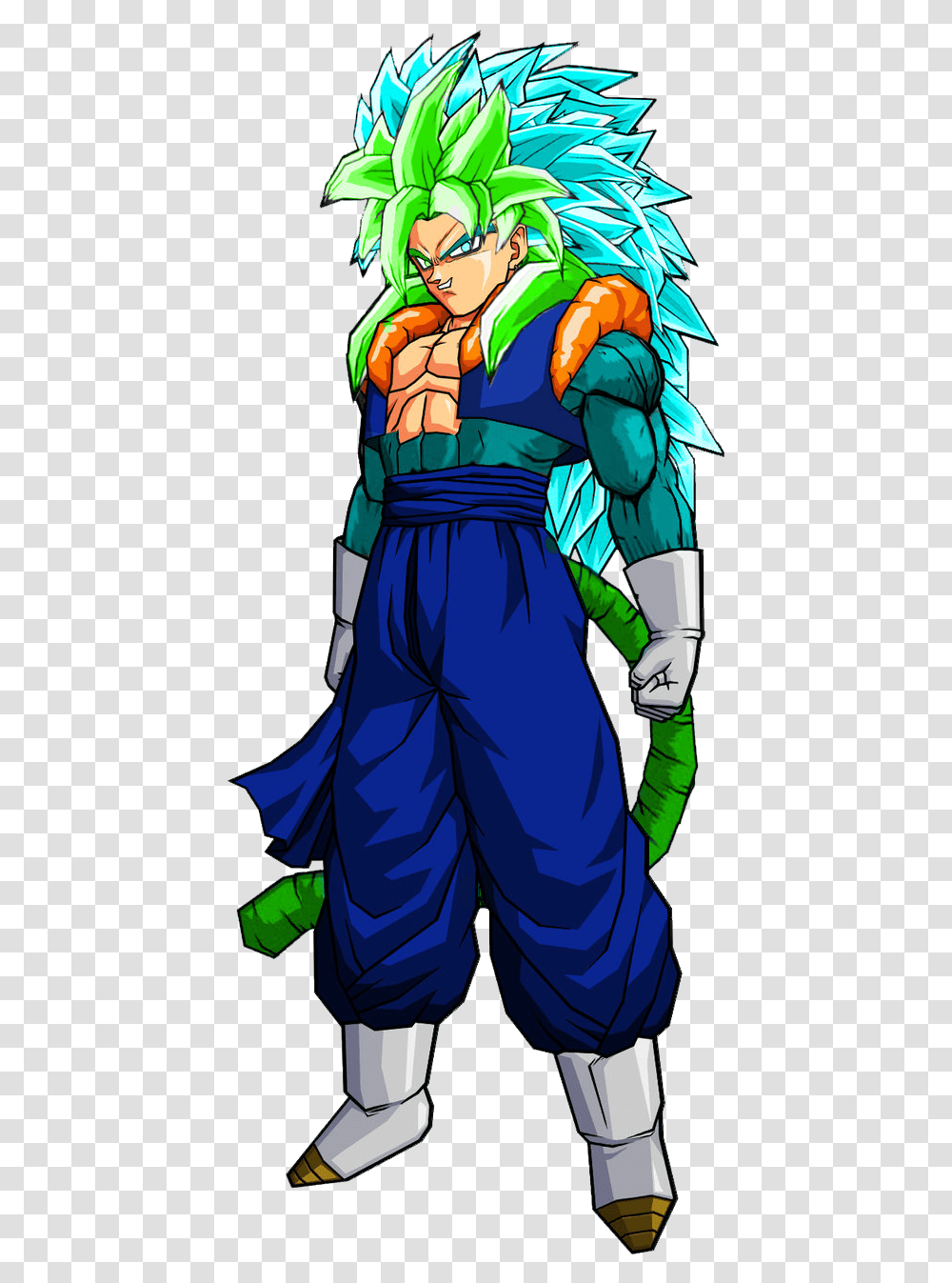 Fusion Gogeta Und Vegetto, Apparel, Person, Human Transparent Png