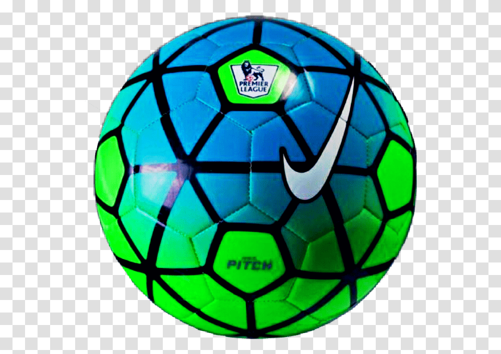 Futbolbaln Blue And Green Football, Soccer Ball, Team Sport, Sports, Sphere Transparent Png