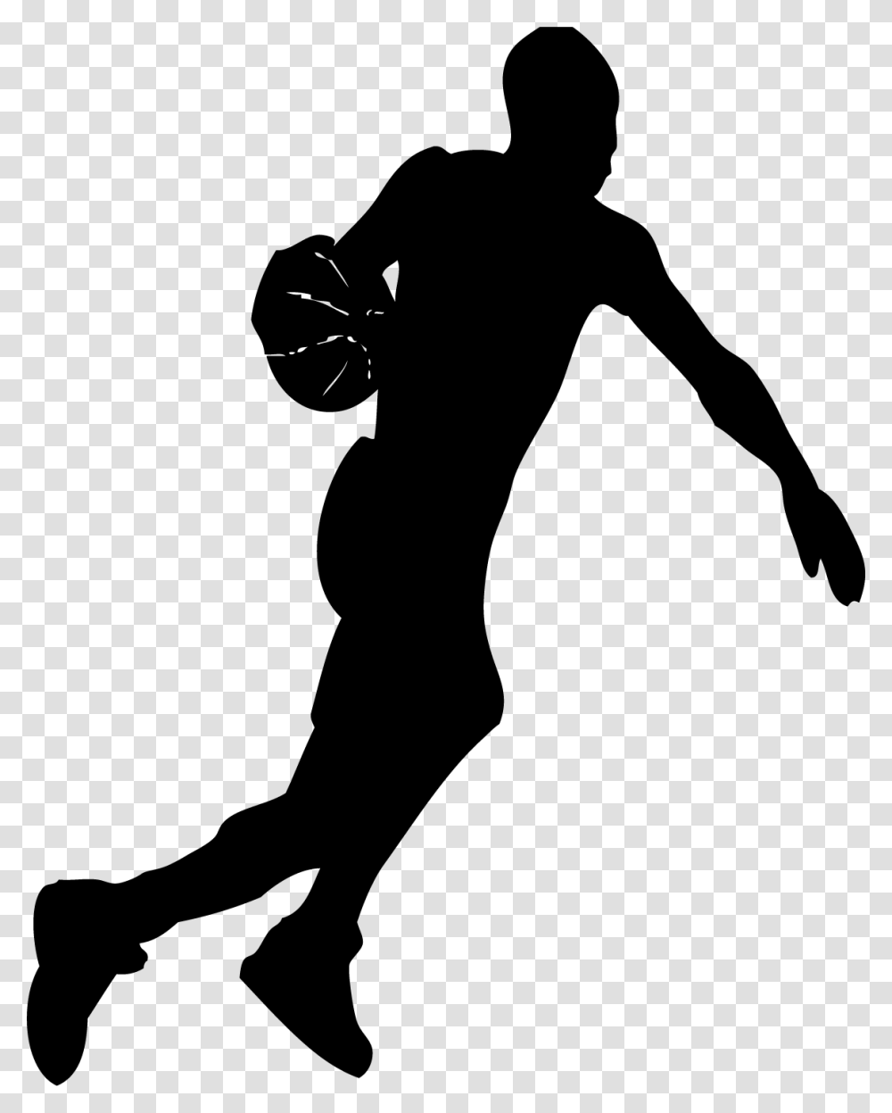 Futsal Player Silhouette, Person, Human, Sport, Sports Transparent Png