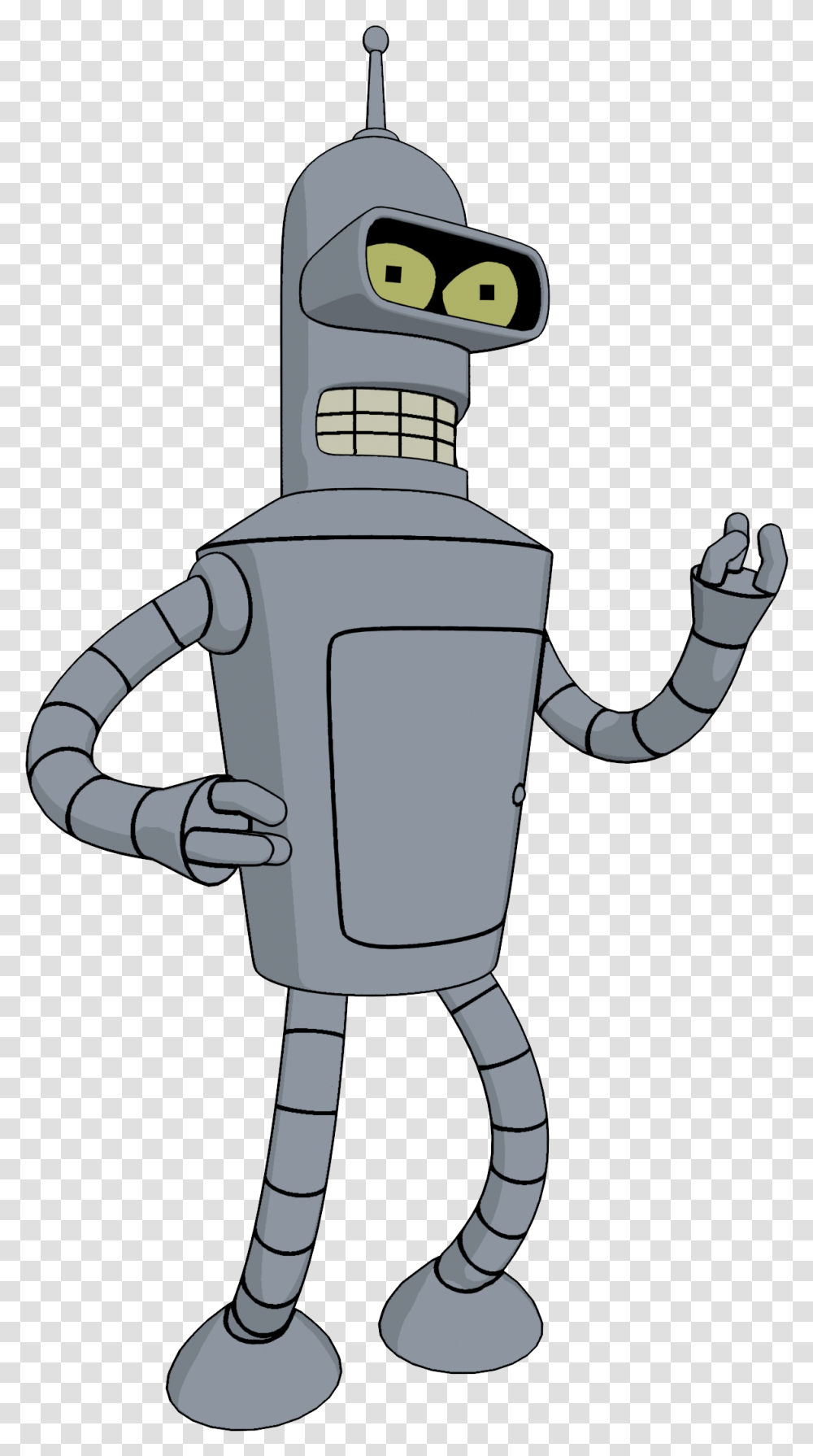 Futurama Bender Bender, Robot, Astronaut, Fire Hydrant Transparent Png