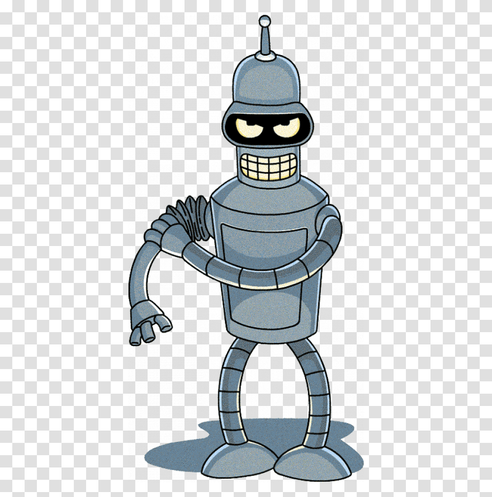 Futurama Bender Bender, Robot, Fire Hydrant Transparent Png