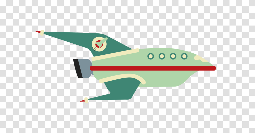Futurama, Character, Airplane, Aircraft, Vehicle Transparent Png