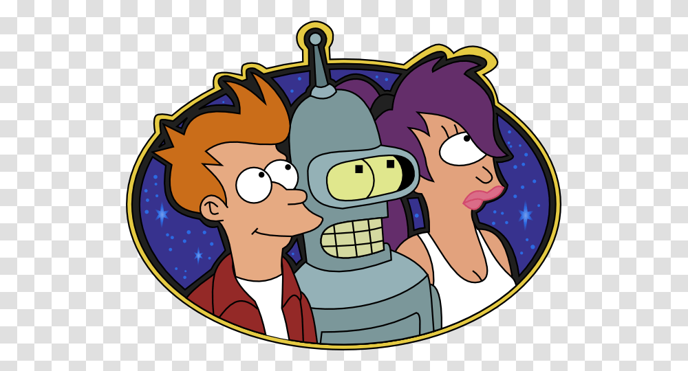 Futurama, Character, Head Transparent Png