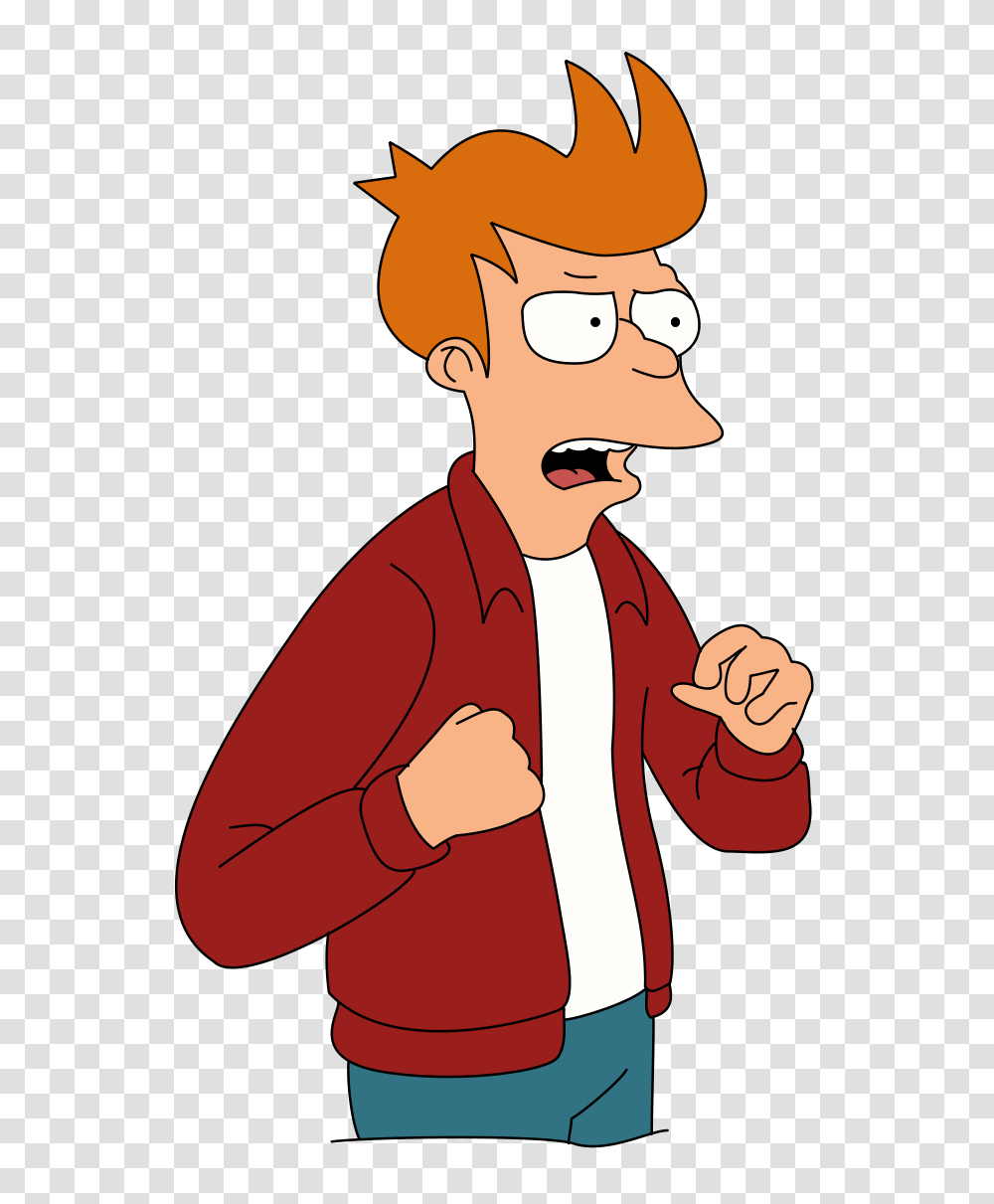 Futurama, Character, Person, Hand, Face Transparent Png