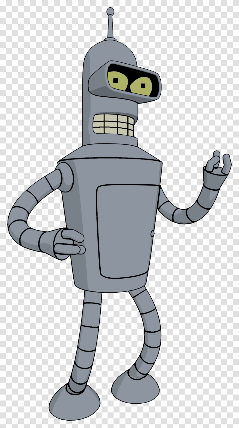 Futurama, Character, Robot, Fire Hydrant, Bottle Transparent Png