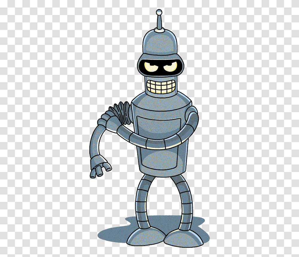 Futurama, Character, Robot, Fire Hydrant Transparent Png