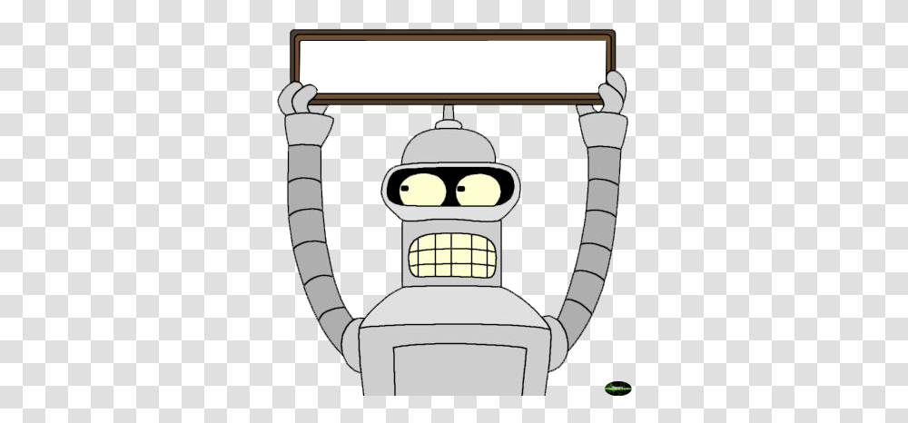 Futurama, Character, Robot, Lamp, Armor Transparent Png
