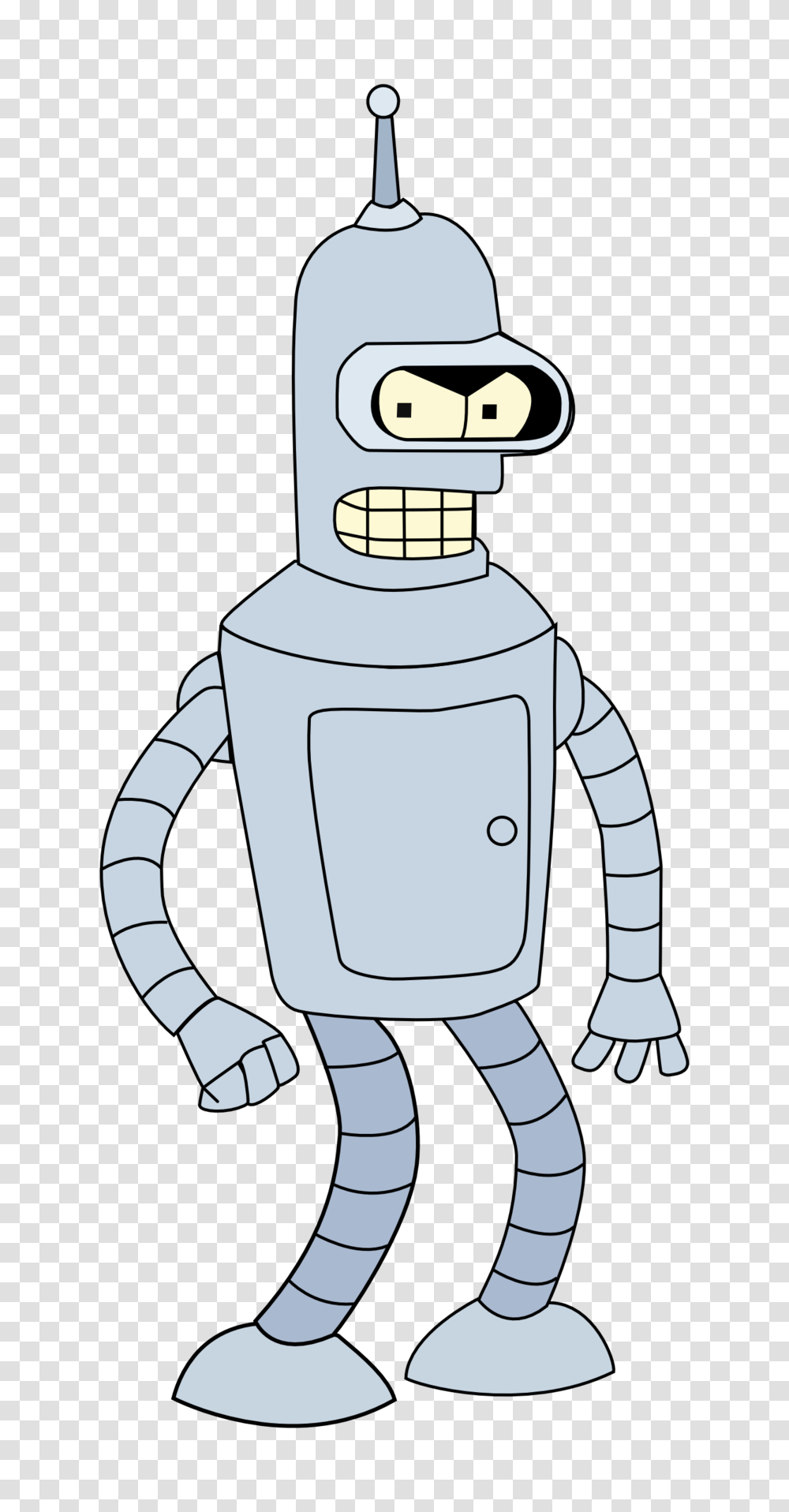 Futurama, Character, Robot, Snowman, Winter Transparent Png