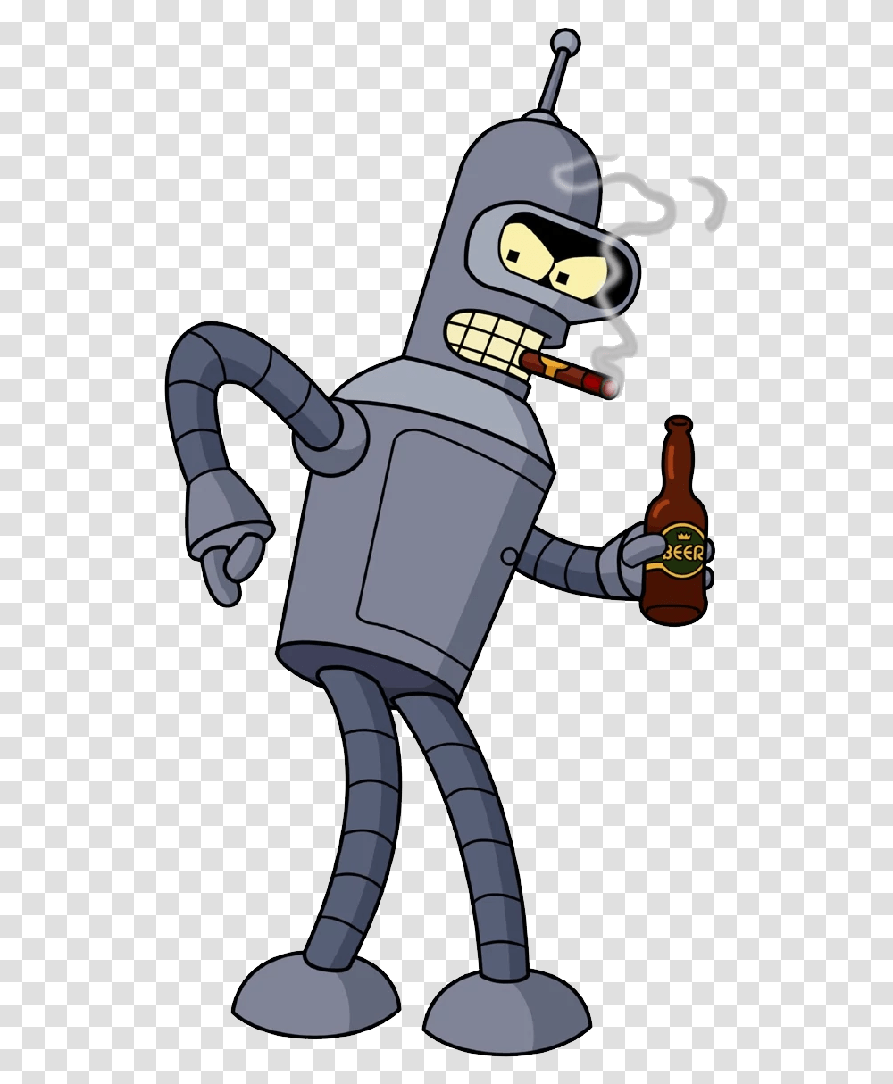 Futurama, Character, Robot Transparent Png