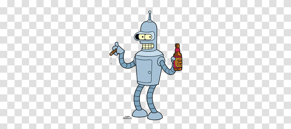 Futurama, Character, Robot Transparent Png