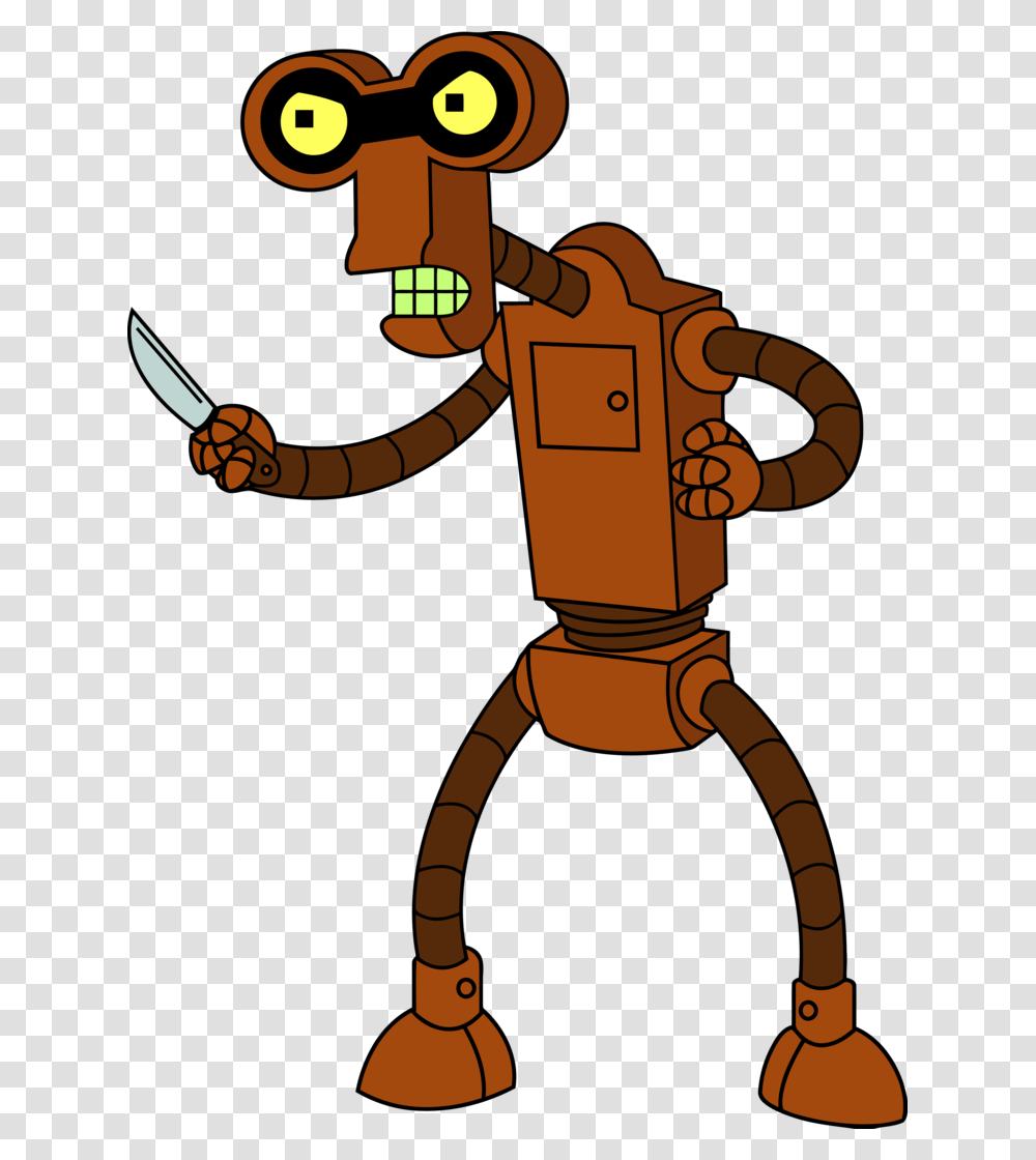 Futurama, Character, Robot Transparent Png