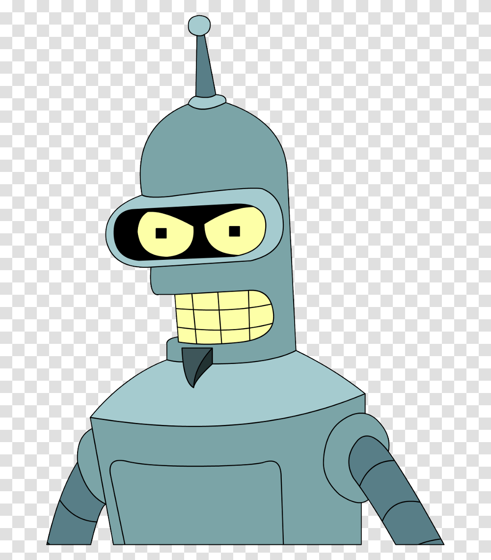 Futurama, Character, Tin, Can, Snowman Transparent Png