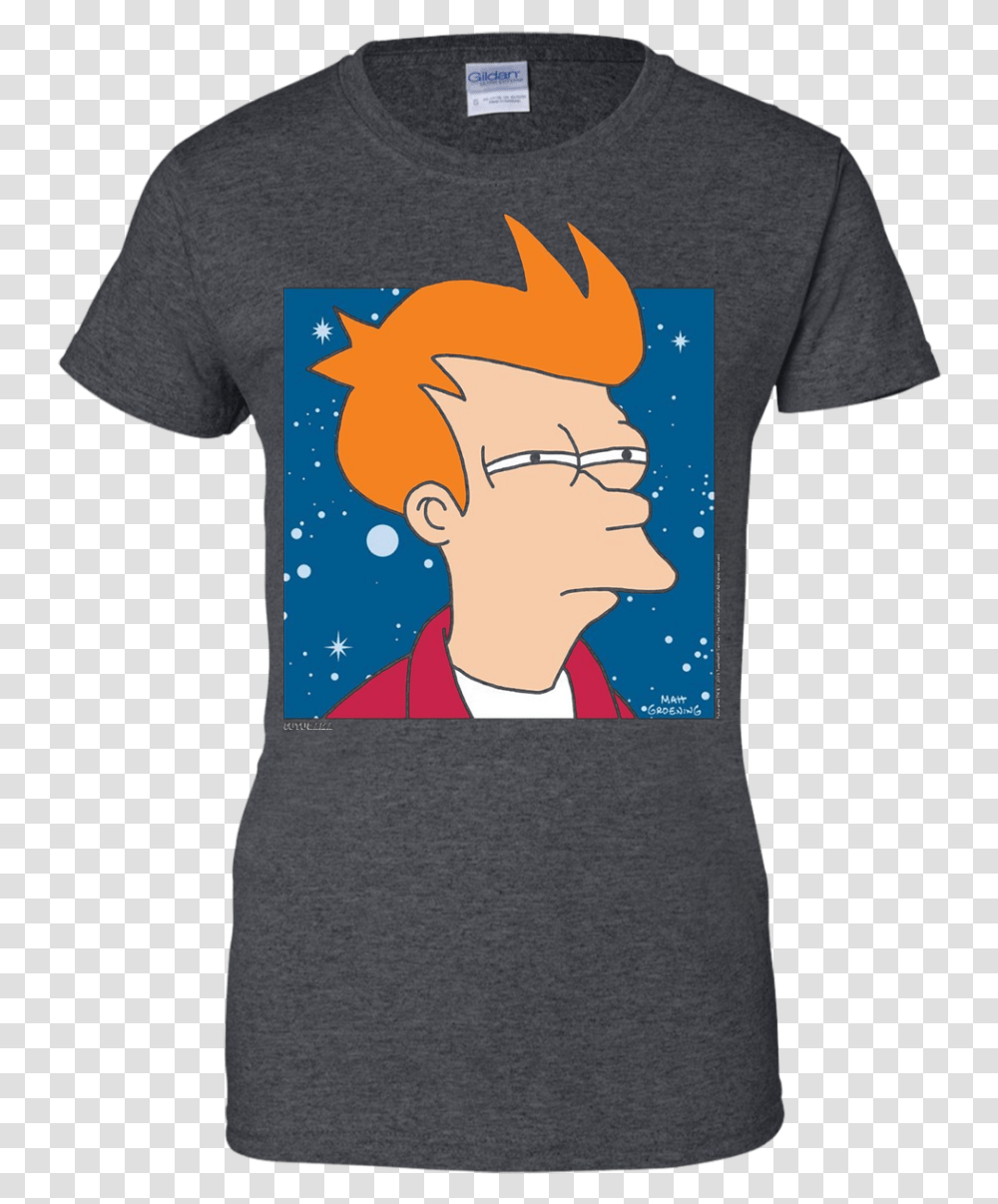 Futurama Fry Meme Pose T Shirt, Apparel, T-Shirt, Sleeve Transparent Png