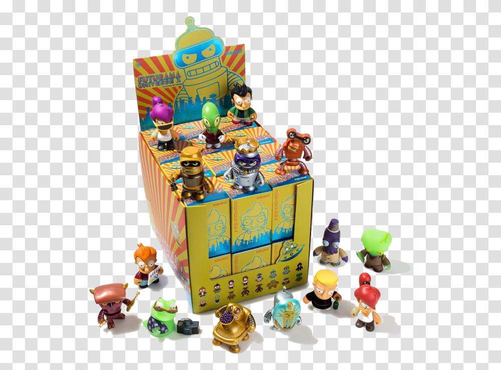 Futurama Universe X Blind Box Mini Figure Series By, Super Mario, Treasure, Toy, Sweets Transparent Png
