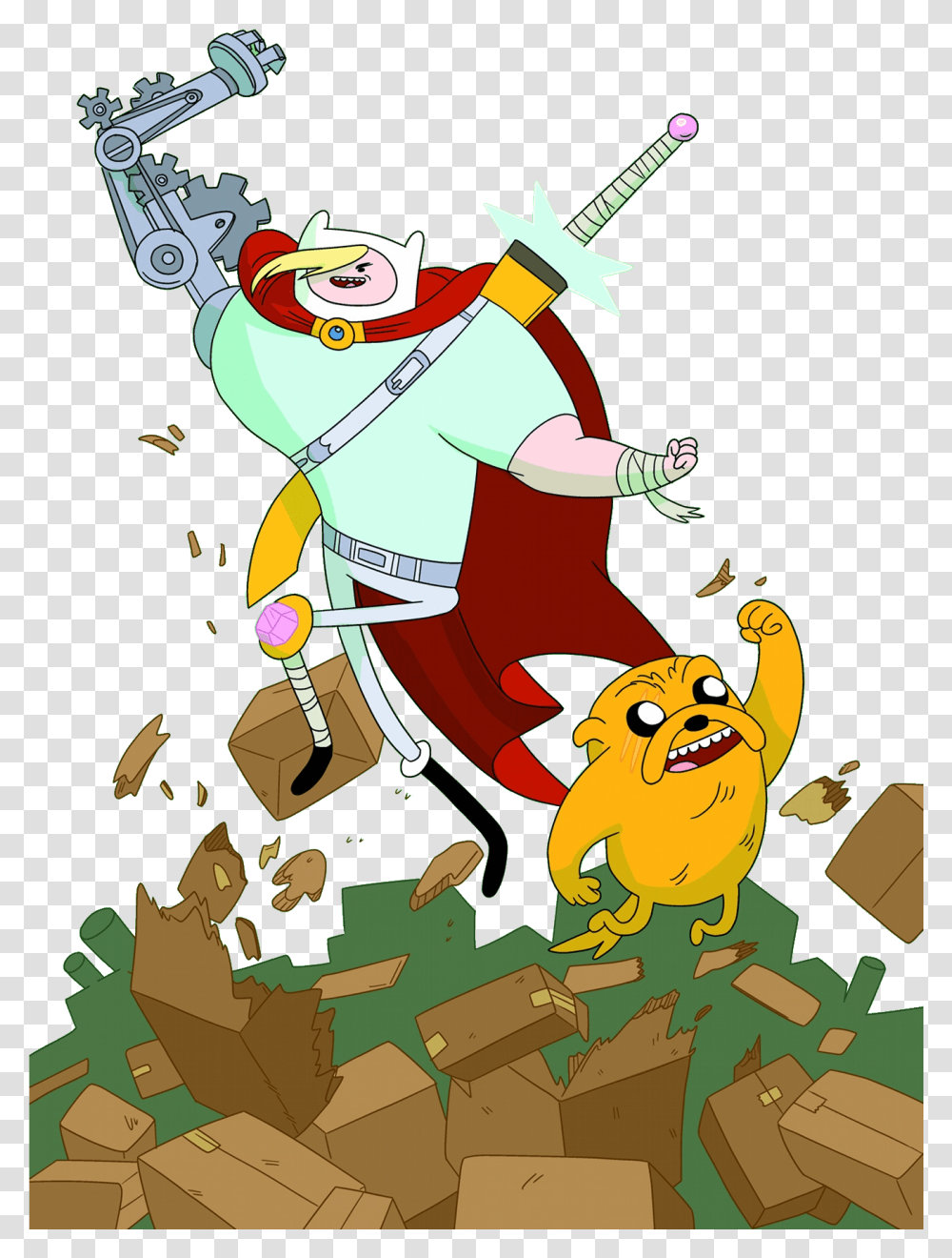 Future Finn And Jake Download Future Finn And Jake, Poster, Advertisement, Comics Transparent Png