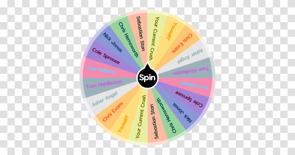 Future Husband Spin The Wheel App Circle, Flower, Plant, Blossom, Sphere Transparent Png