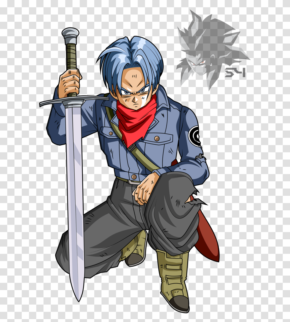 Future Trunks Dragon Ball Super By Mad Dragon Ball Super Trunks Sword, Duel, Person, Human, Blade Transparent Png