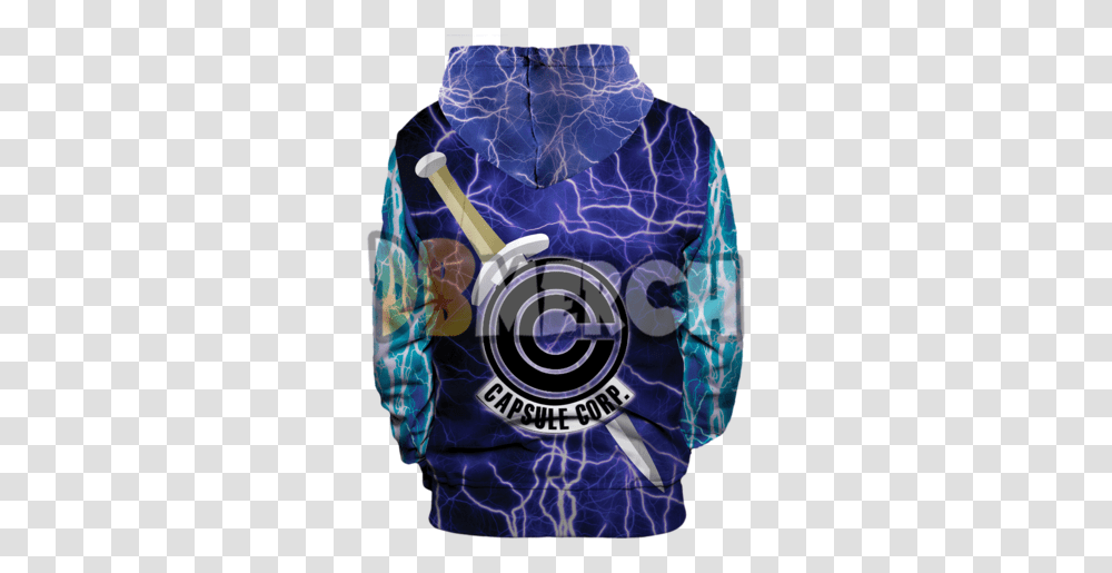 Future Trunks Hoodie Water Bottle, Gemstone, Jewelry, Accessories, Person Transparent Png