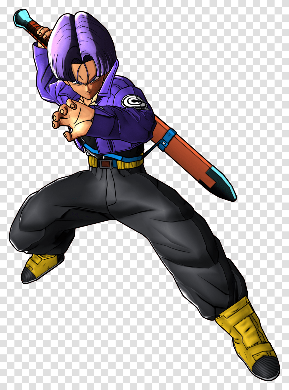 Future Trunks, Ninja, Person, Human, Blow Dryer Transparent Png