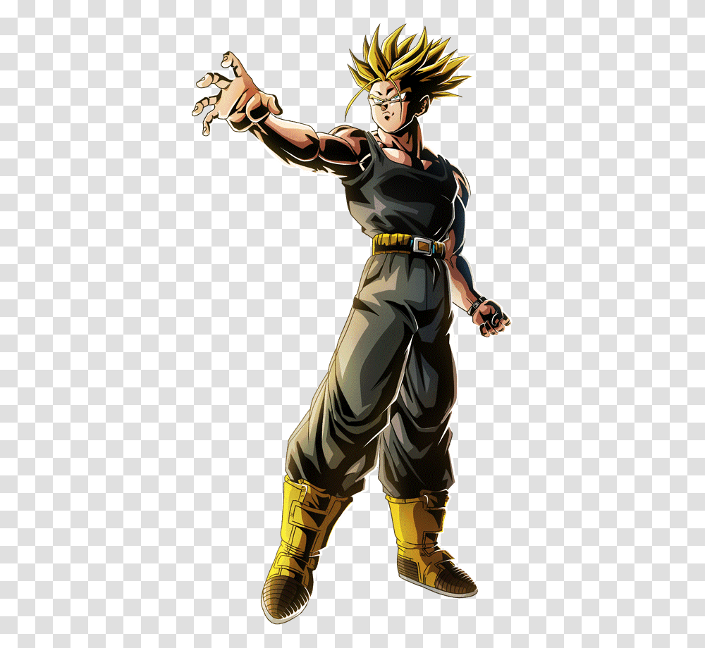 Future Trunks Ssj Render, Person, Human, Sport, Martial Arts Transparent Png