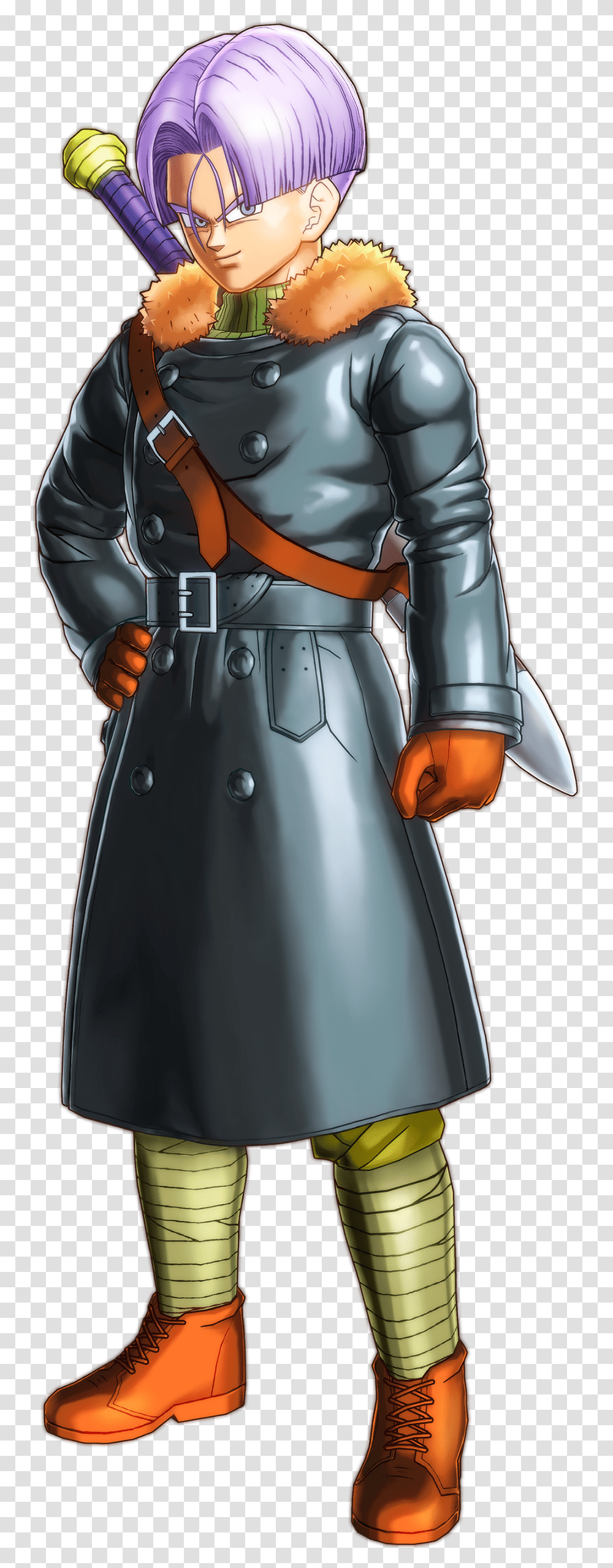 Future Trunks Trunks Dragon Ball Xenoverse 2, Clothing, Apparel, Overcoat, Person Transparent Png