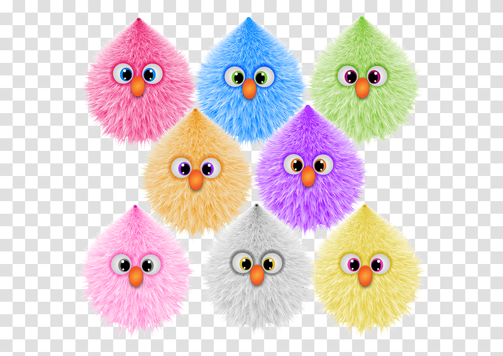 Fuzzies Baby Toys, Purple, Bird, Animal, Pattern Transparent Png