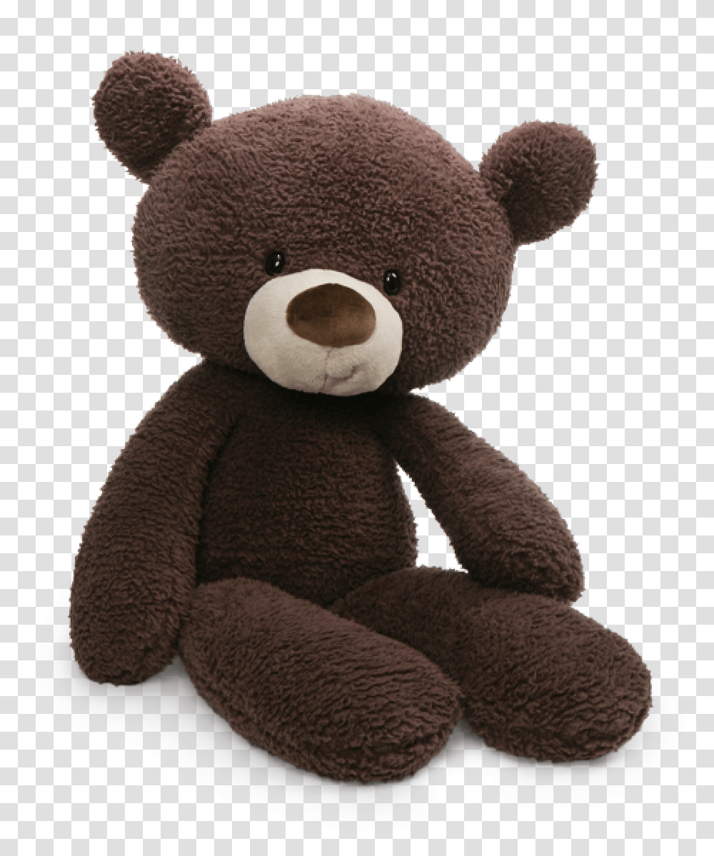Fuzzy Chocolate Gund Fuzzy Bear Plush, Teddy Bear, Toy Transparent Png