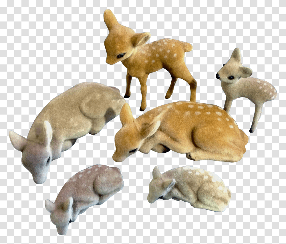 Fuzzy Deer, Figurine, Animal, Mammal, Fungus Transparent Png