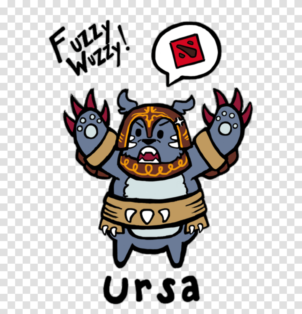 Fuzzy Wuzzy Dota 2 Clipart Download Ursa Dota 2 Art, Pirate, Cat, Pet, Mammal Transparent Png