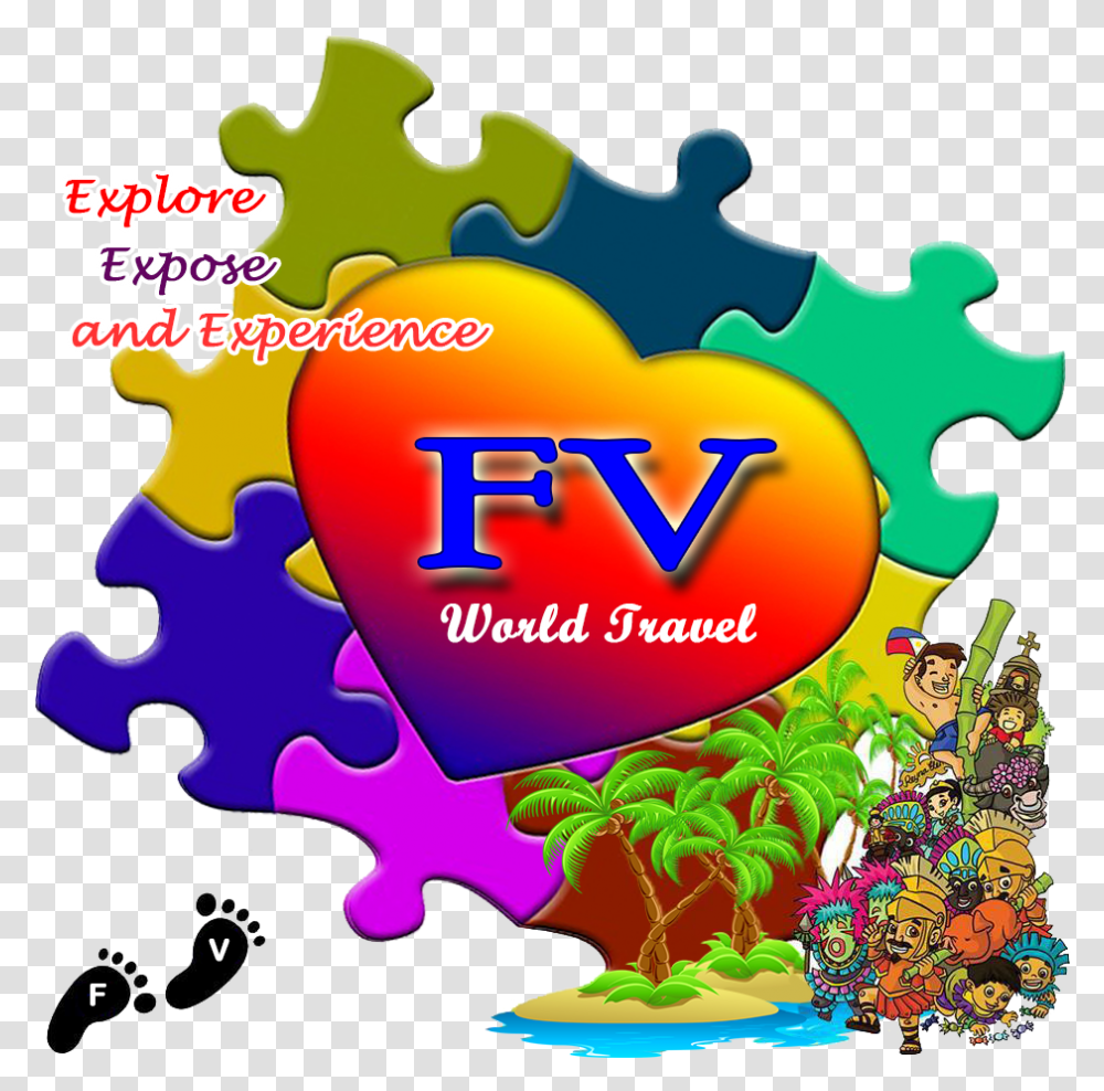 Fv World Travel Fv World Travel Illustration, Game, Jigsaw Puzzle Transparent Png