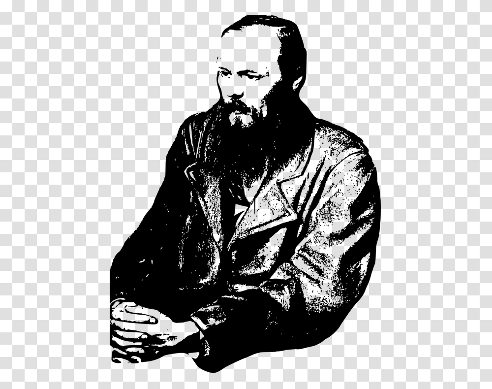 Fyodor Dostoevsky, Gray, World Of Warcraft Transparent Png