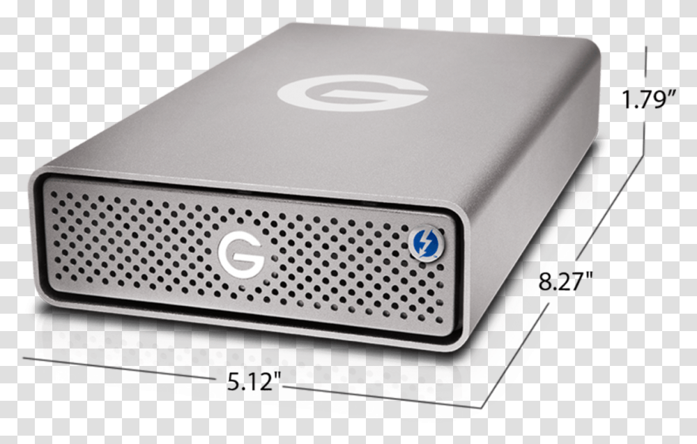 G Drive Pro Thunderbolt 3 Ssd 960gb Gray Na G Drive Icon, Projector Transparent Png
