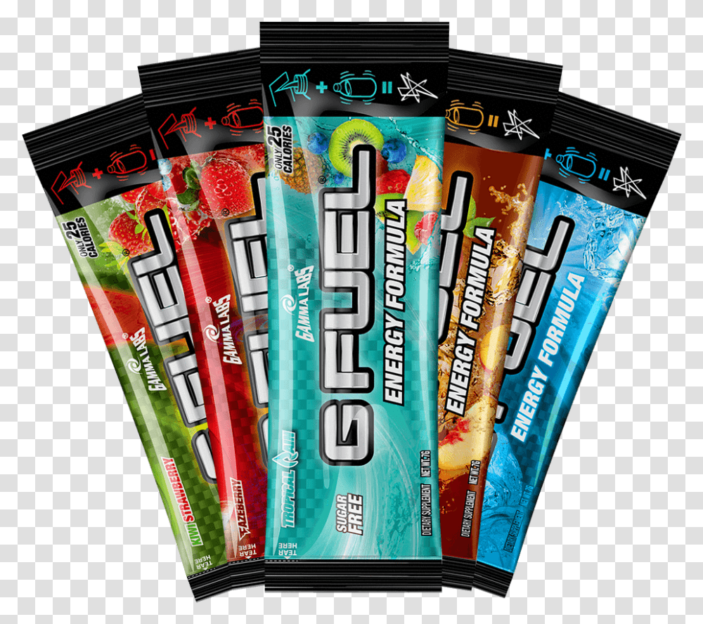 G Fuel Packets, Book, Poster, Advertisement, Flyer Transparent Png