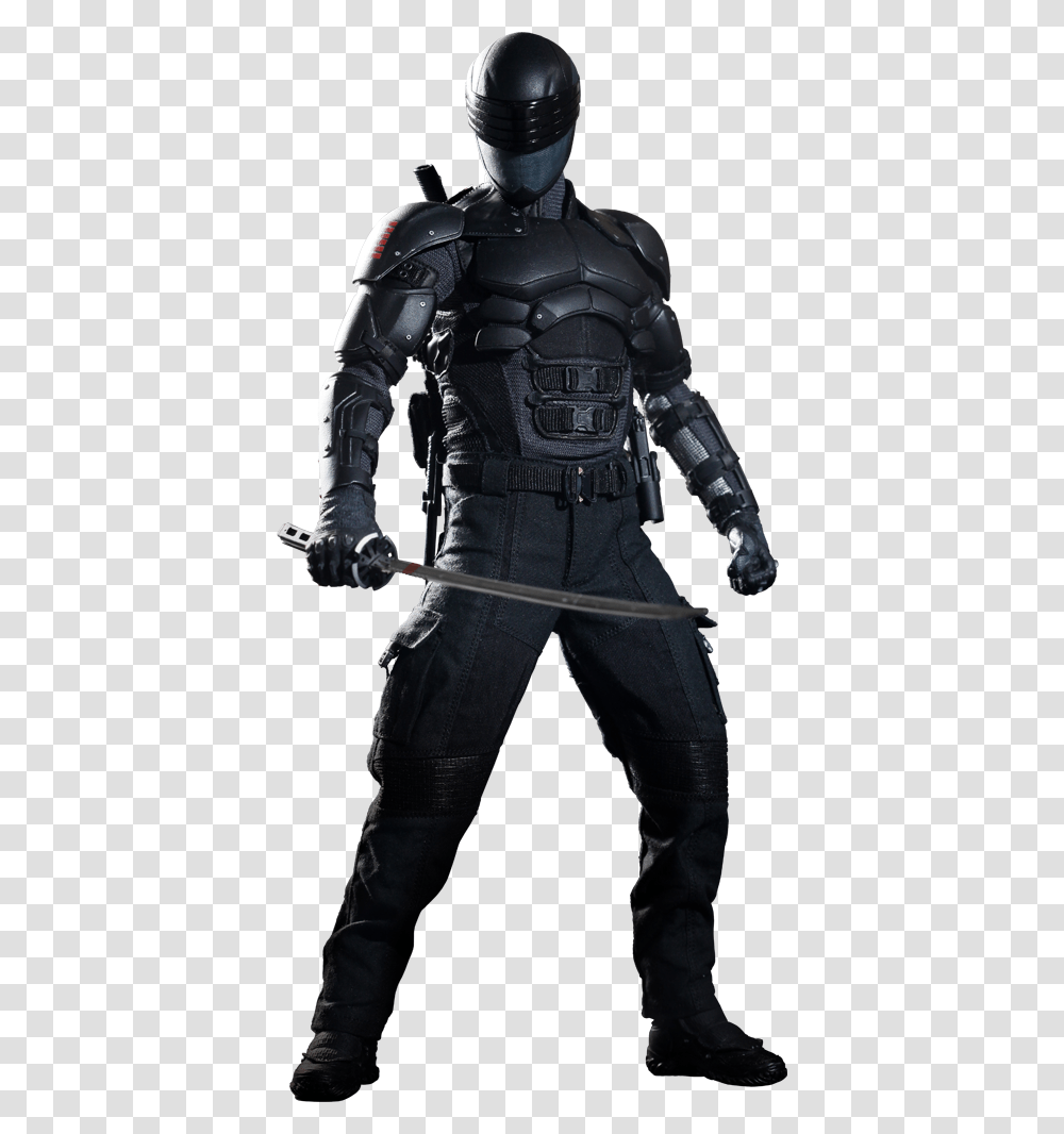 G I Joe Snake Eyes Sixth Scale Figure, Person, Armor, Coat Transparent Png