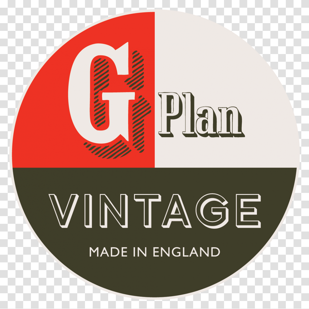 G Plan Vintage, Label, Logo Transparent Png