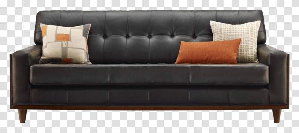 G Plan Vintage The Fifty Nine Large Leather Sofa G Plan Vintage The Fifty Nine, Couch, Furniture, Pillow, Cushion Transparent Png