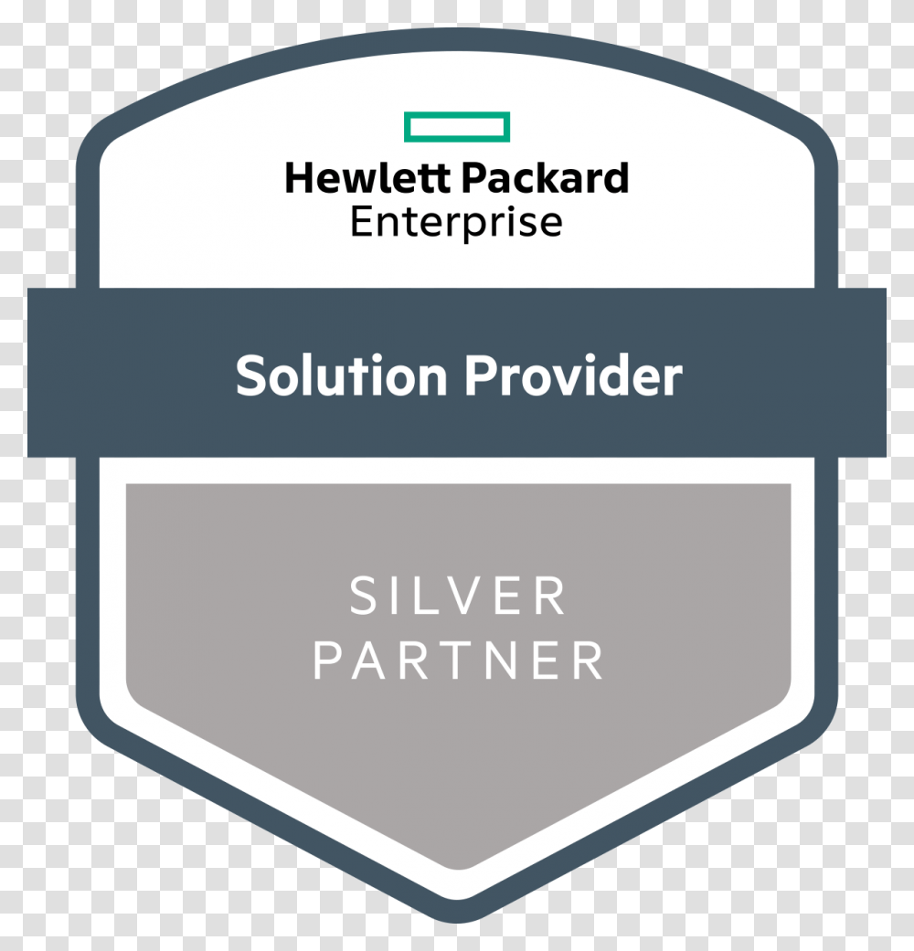 G Pm Pr Silv Par Rgb Digital Hpe Silver Partner Logo, Label, Business Card, Paper Transparent Png