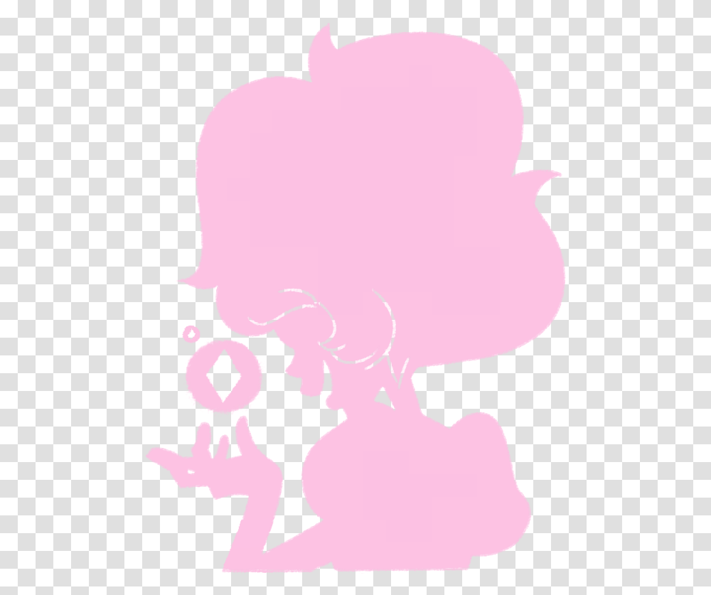 G Rodrigues Pink Diamond Steven Universe Steven Universe Cartoon, Silhouette, Person, Stencil, Prayer Transparent Png
