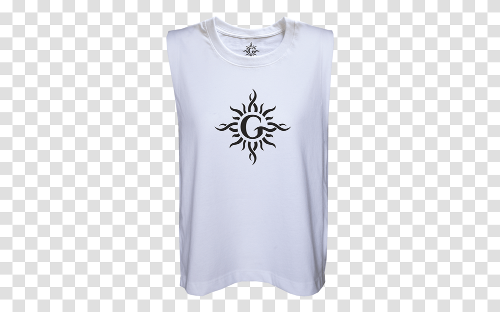 G Sun Logo Ladies Side Tank Godsmack Sun, Apparel, Shirt, Sleeve Transparent Png
