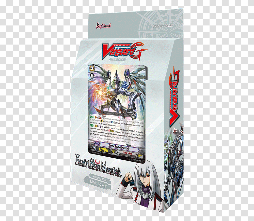 G Td05 Fateful Star Messiah Cardfight Vanguard Link Joker Trial Deck, Poster, Advertisement, Flyer, Paper Transparent Png