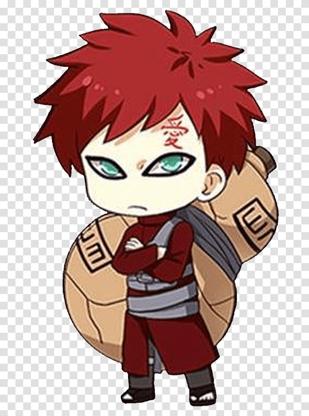 Gaara, Comics, Book, Manga, Label Transparent Png