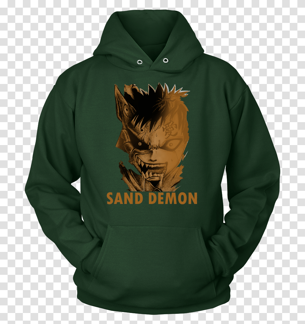 Gaara Sand Monster Unisex Hoodie Uncle Drew Dont Reach Youngblood Sweatshirt, Apparel, Sweater, Person Transparent Png