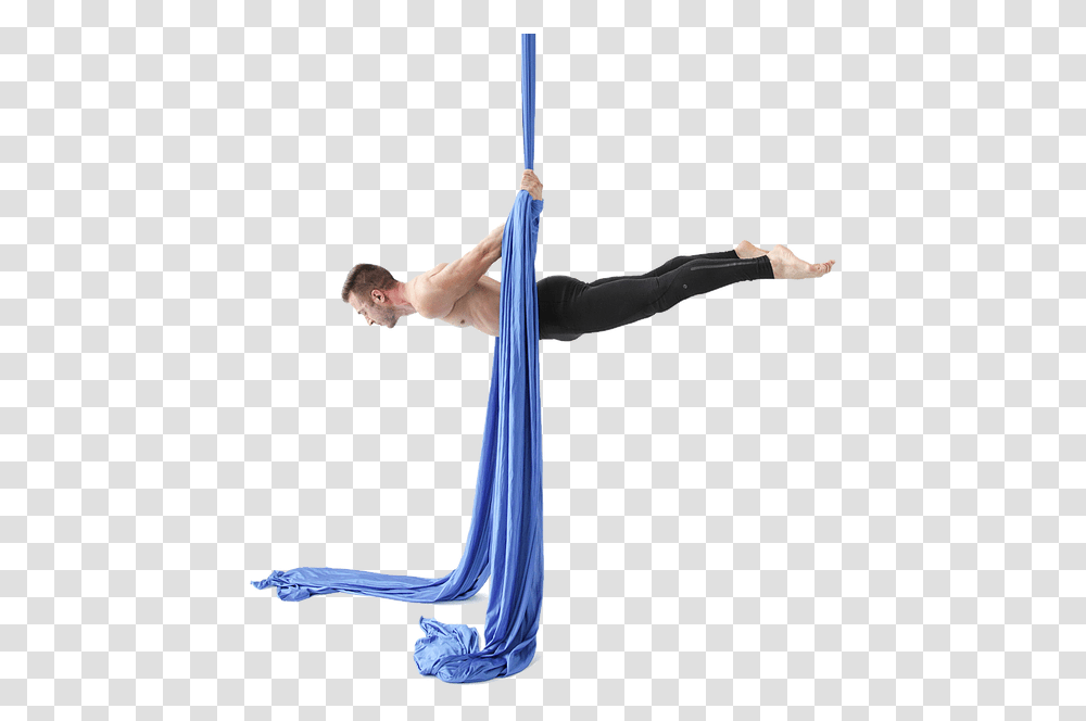 Gabe Hilden Reid Suspended In Silks At Aerial Physique Aerial Silks, Person, Human, Acrobatic, Leisure Activities Transparent Png