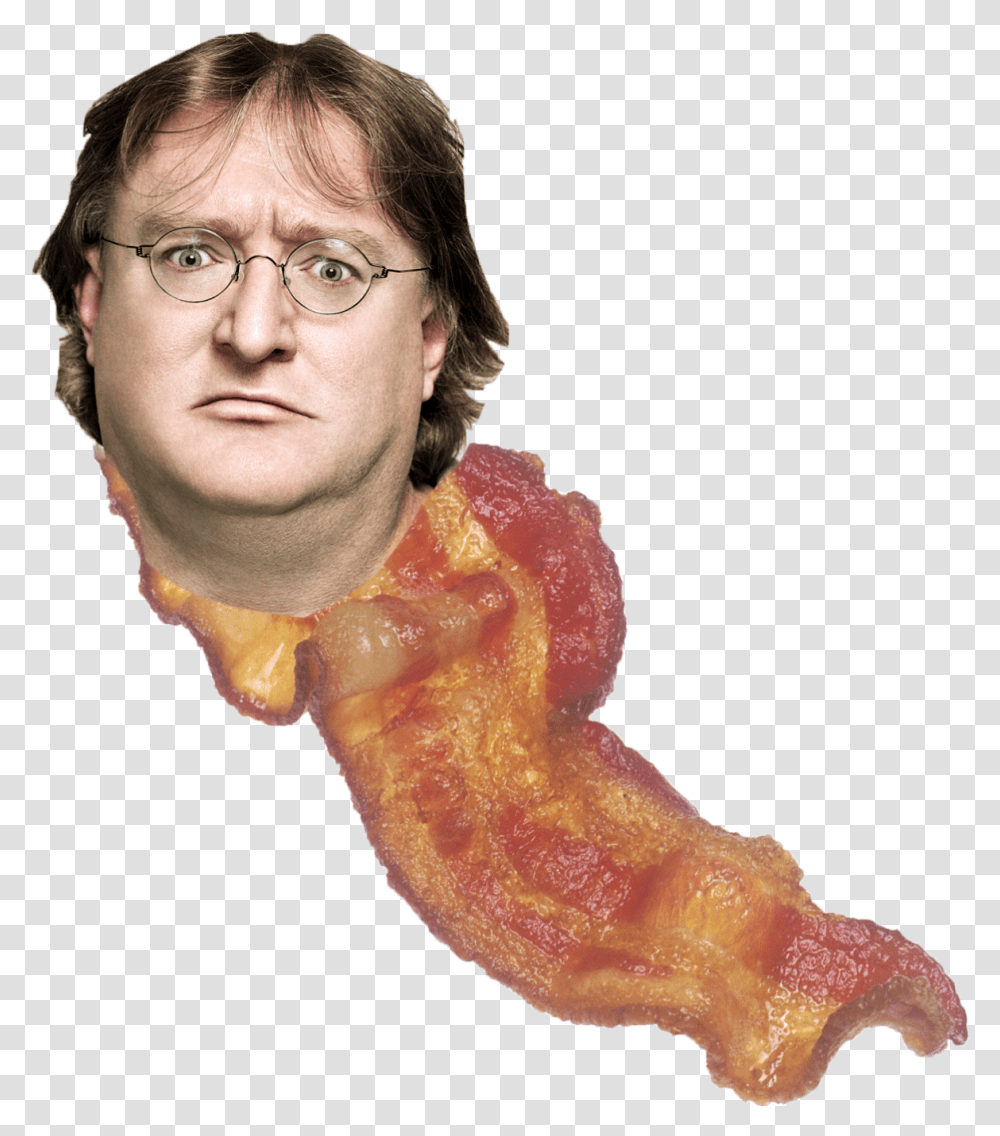 Gabe Newell, Person, Human, Finger Transparent Png